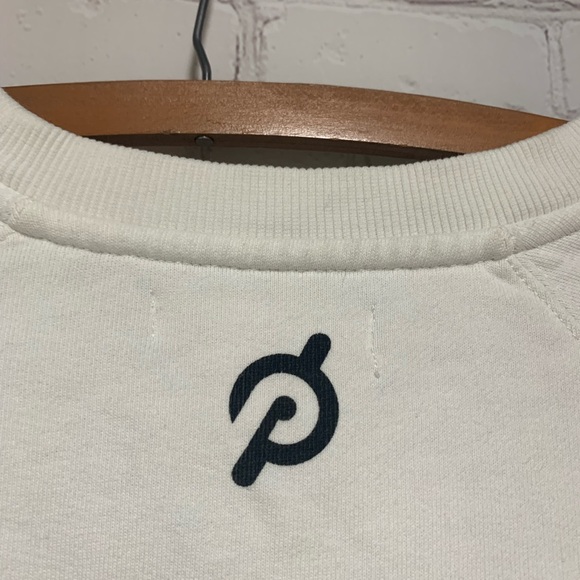Peleton x Spiritual Gangster White Sweatshirt Size L - Picture 5 of 5